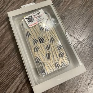 Black and gold iPhone X/ Xs case